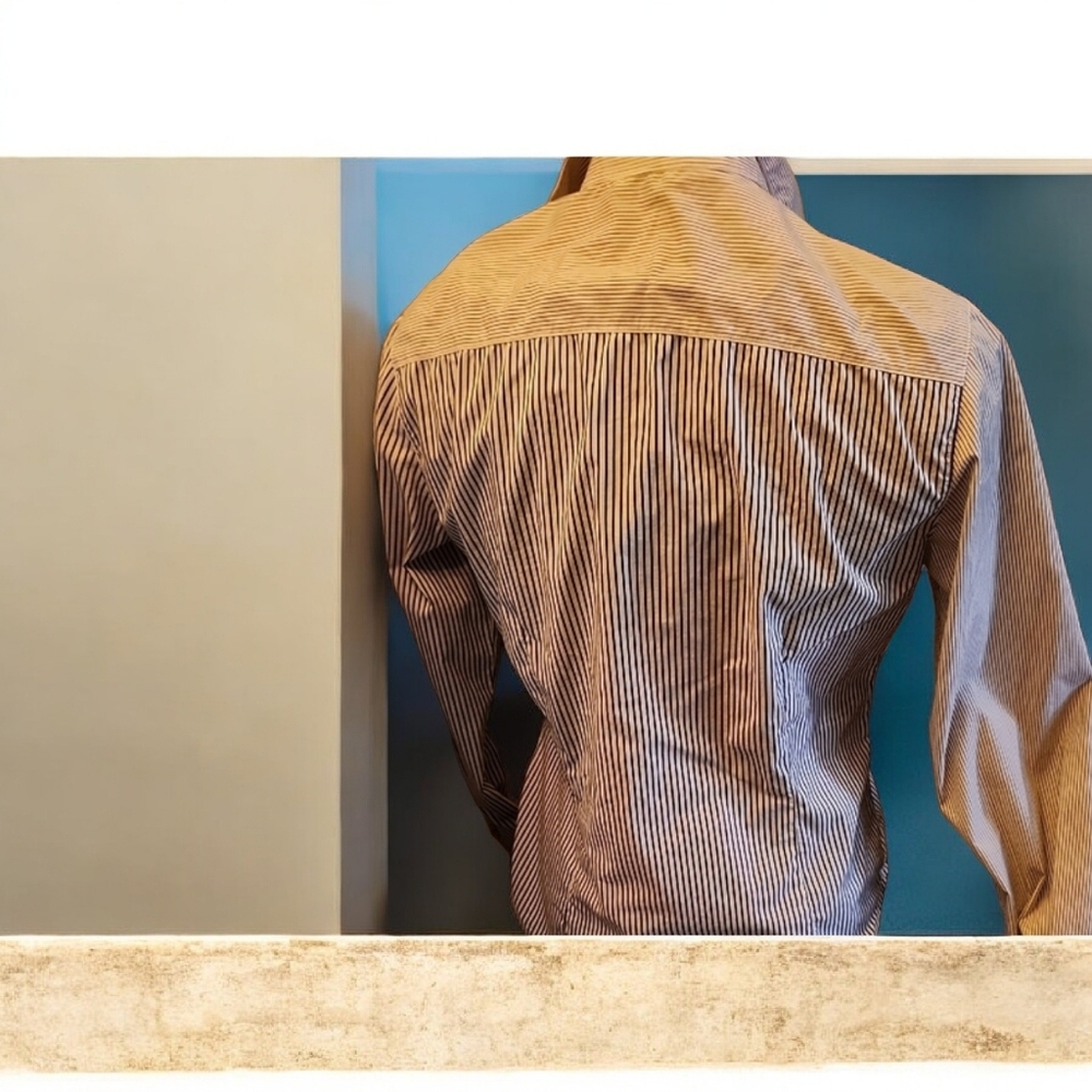 Striped Button-Up Shirt - Picture 4 of 6